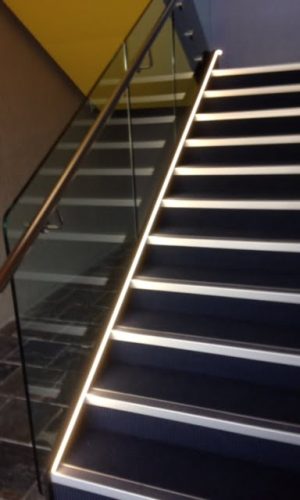 Stairwell civic court